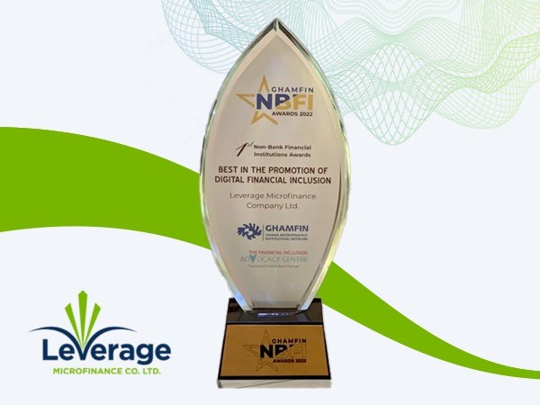 Leverage Microfinance recognized as ‘Best in the Promotion of Digital Financial Inclusion’